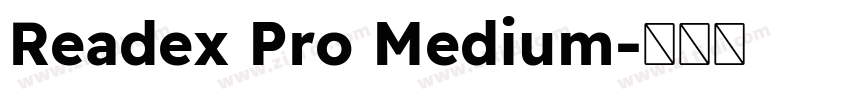 Readex Pro Medium字体转换 Readex Pro Medium字体转换